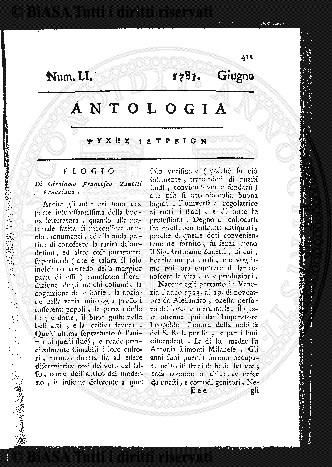 n. 6 (1785) - Pagina: 41