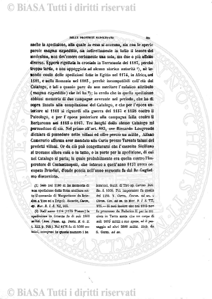 n.s., n. 125 (1857-1858) - Frontespizio
