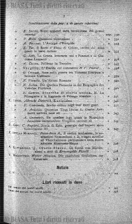 n. 1 (1923) - Copertina: 1 e sommario