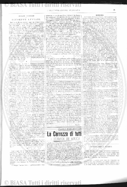 n. 34 (1900) - Frontespizio