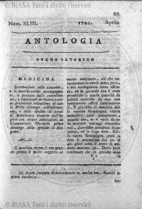 s. 2, v. 6, n. 5 (1880) - Sommario: p. 65