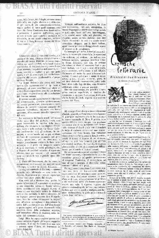 v. 1, n. 1 (1919) - Tavola fuori testo