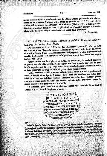 s. 3, v. 3, n. 10 (1884) - Sommario: p. 145