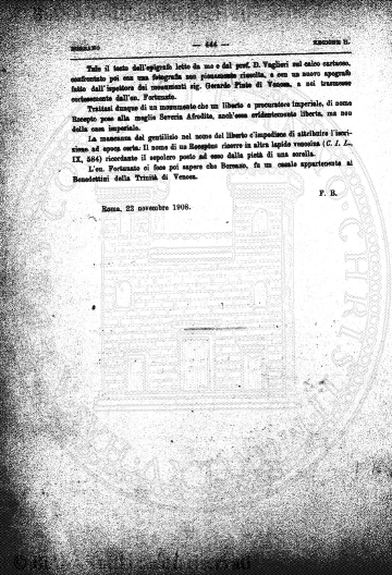 n. 8 (1909) - Pagina: 261