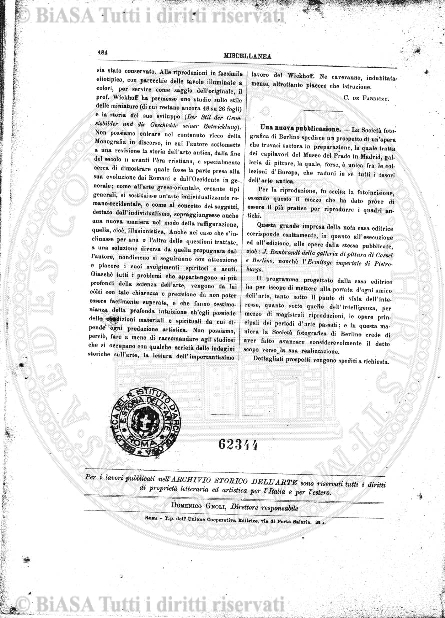 n. 34 (1890-1891) - Pagina: LXXIII