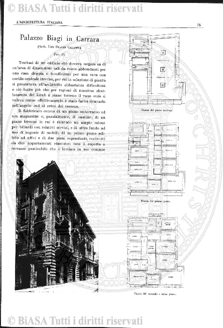 n. 22 (1911) - Frontespizio