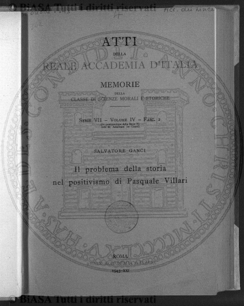 n. 3-4 (1922) - Copertina: 1 e sommario