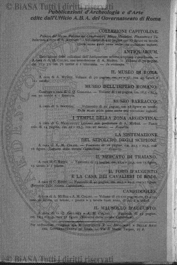 Indici (1888-1889) - Frontespizio