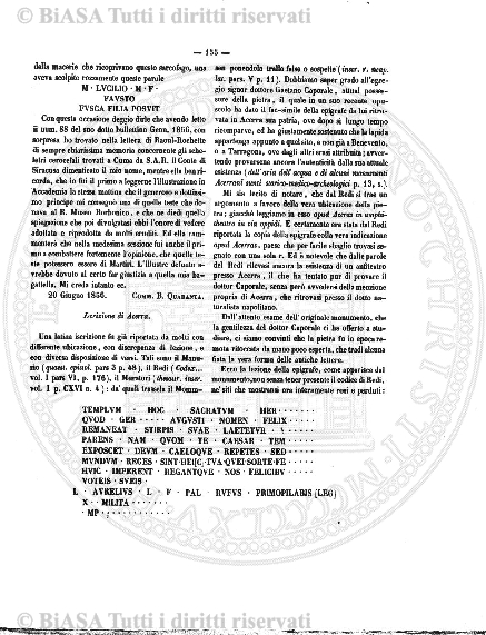 n. 25 (1861-1862) - Sommario: p. 193