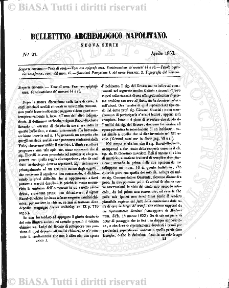 n.s., n. 21 (1896) - Pagina: 161 e sommario