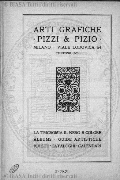 n. 4 (1901) - Frontespizio