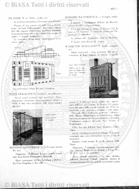 n. 15 (1912) - Frontespizio