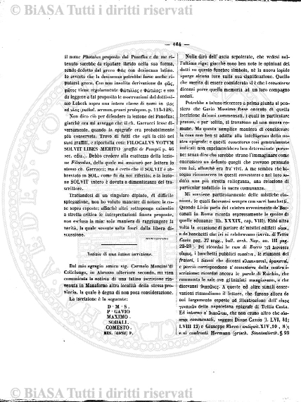 n. 37 (1883) - Pagina: 289 e sommario