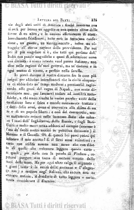 Indice topografico (1876) - Frontespizio
