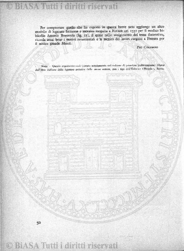 Indice topografico (1878) - Frontespizio
