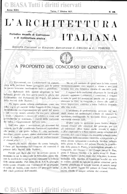 v. 57, n. 341 (1923) - Copertina: 1