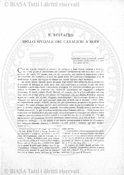n. 1 (1908-1909) - Frontespizio