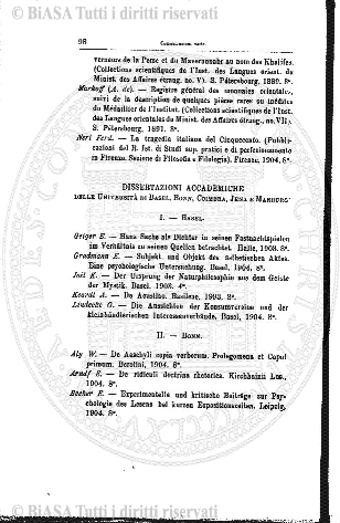 s. 5, n. 8 (1889) - Sommario: p. 113