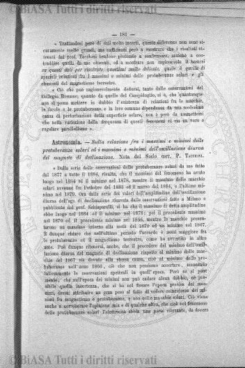 Indici (1881) - Frontespizio