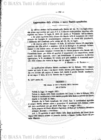 n. 1 (1911) - Frontespizio