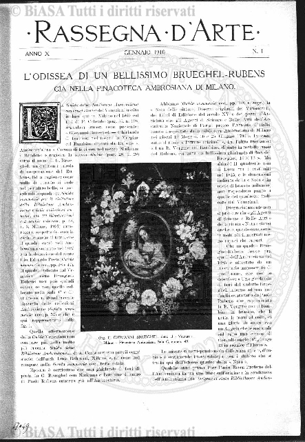 v. 27, n. 1 (1921) - Frontespizio