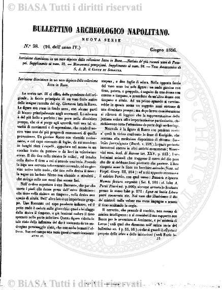 n. 5 (1884) - Frontespizio