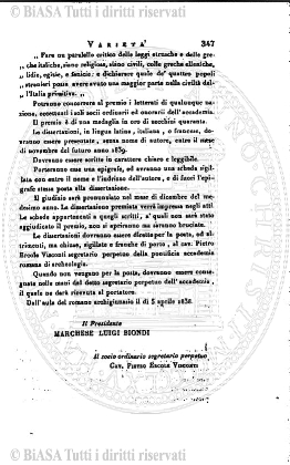 Indice topografico (1897) - Frontespizio