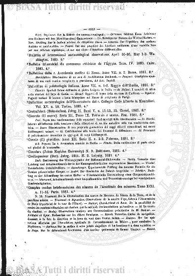 Indice topografico (1878) - Frontespizio