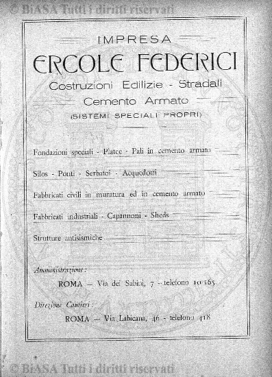 n. 27 (1911) - Frontespizio