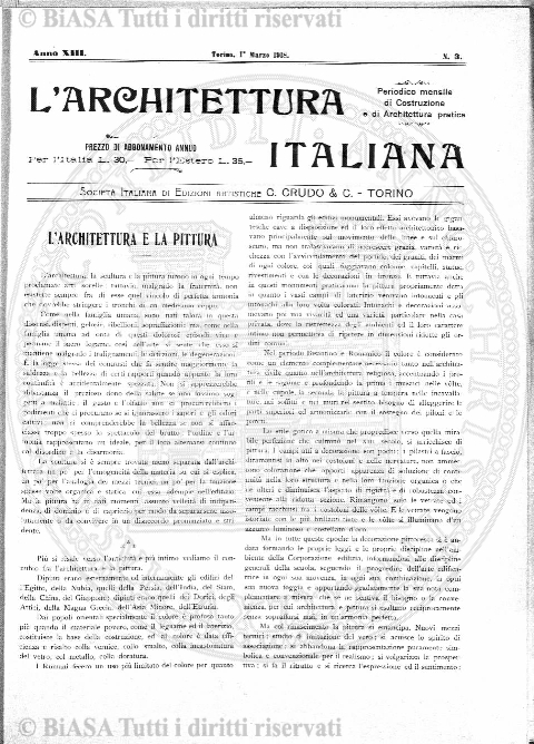 s. 3, n. 1 (1899) - Frontespizio
