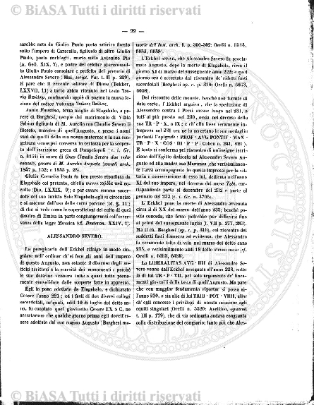 s. 3, n. 21-22 (1899) - Pagina: 133 e sommario