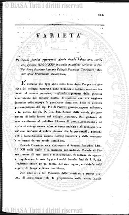 n. 5 (1861-1862) - Sommario: p. 33