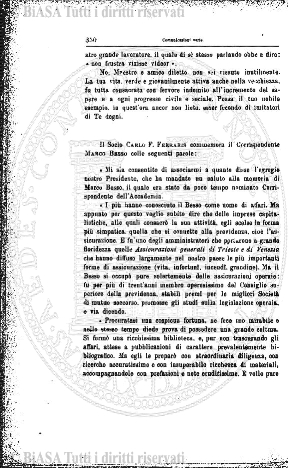 Indice topografico (1884) - Frontespizio