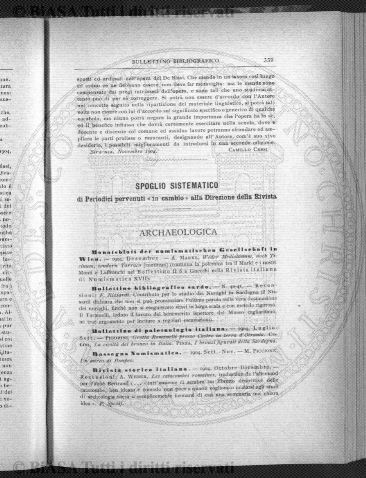n. 22 (1891) - Frontespizio