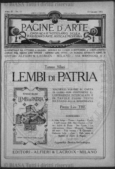 n. 22 (1885-1886) - Pagina: 169 e sommario