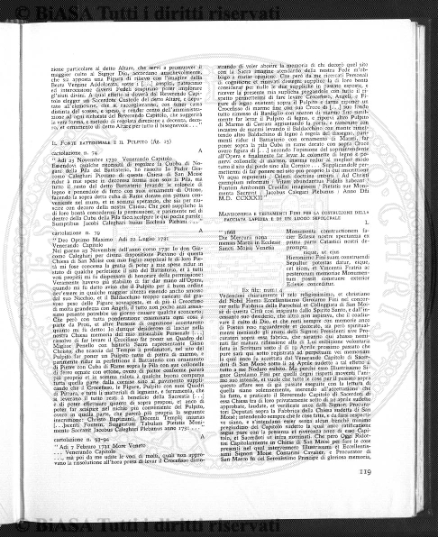 Indice topografico (1900) - Frontespizio