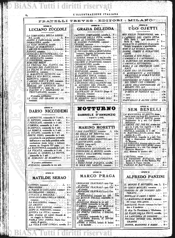 n. 48 (1908) - Frontespizio