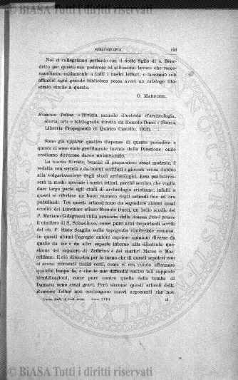 s. 3, n. 11 (1898) - Pagina: 81 e sommario