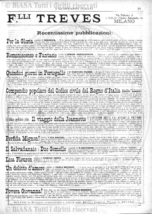 n. 1-2 (1883) - Frontespizio