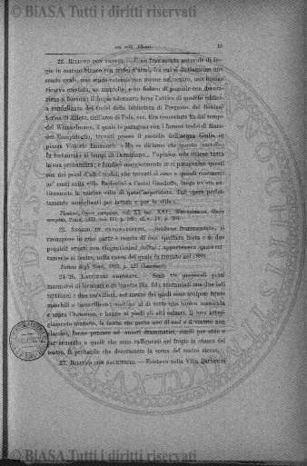 n. 19 (1889) - Frontespizio