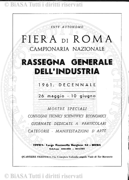 n. 1 (1921) - Frontespizio