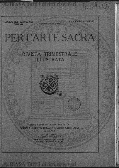 n. 7-9 (1928-1929) - Copertina: 1