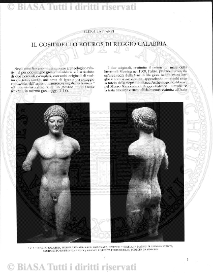 n. 1 (1878) - Frontespizio