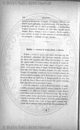 Indice topografico (1902) - Frontespizio