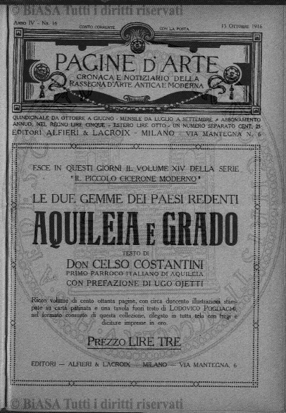 s. 3, v. 8, n. 43 (1901) - Copertina: 1 e sommario