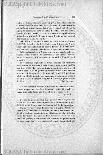 s. 3, v. 1, n. 8 (1882) - Sommario: p. 113