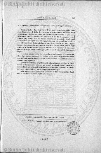 n. 3 (1896) - Frontespizio