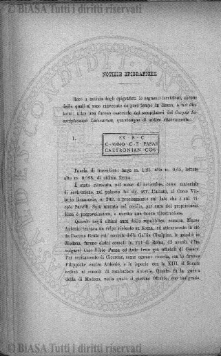 n. 35 (1875-1876) - Frontespizio e sommario