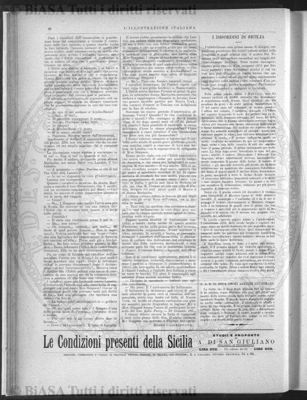 Indice topografico (1895) - Frontespizio