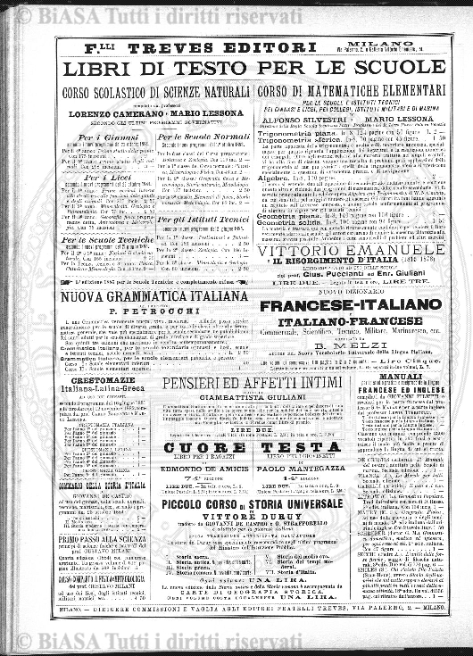 n. 8 (1877) - Frontespizio e sommario